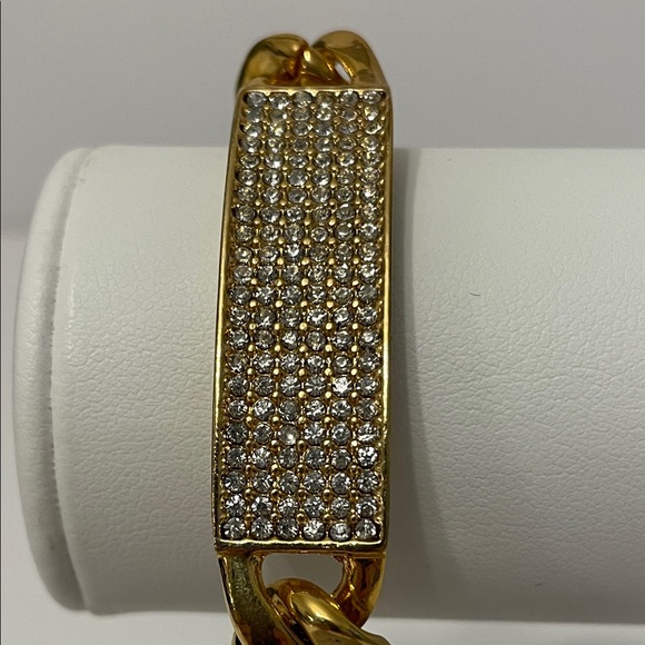 Joan Rivers Gold Tone ID Bracelet - Picture 3 of 12